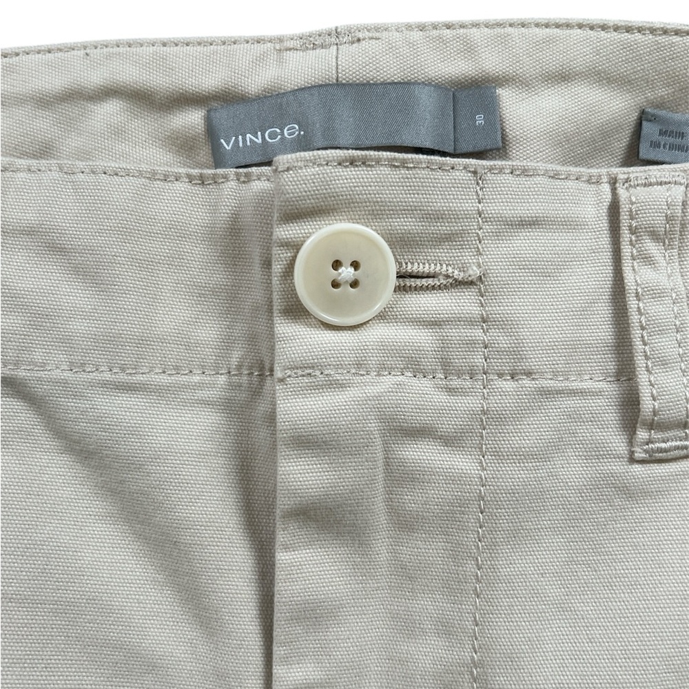 Vince Women's Ivory Cropped Utility Carpenter Pants Size 30 NWOT - Picture 8 of 15
